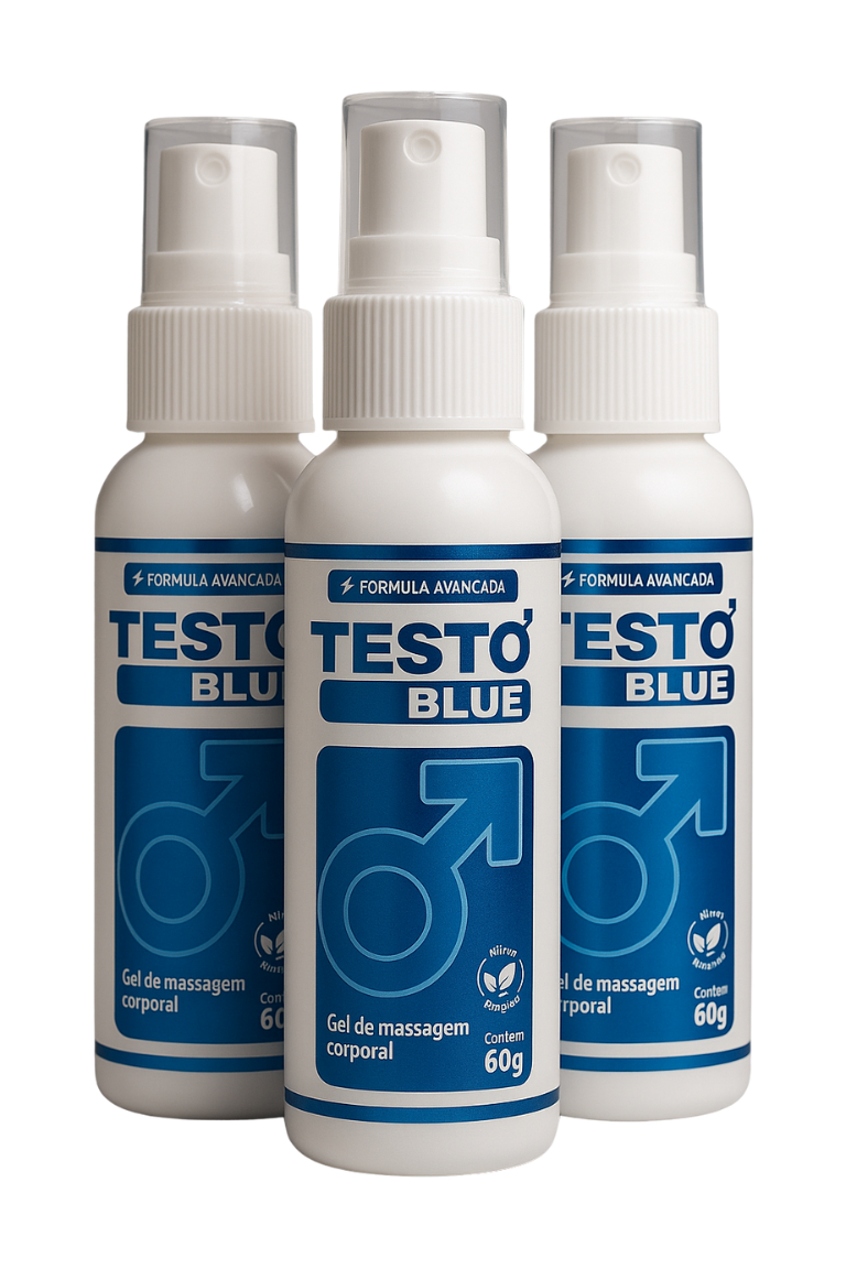 Frascos TestoBlue
