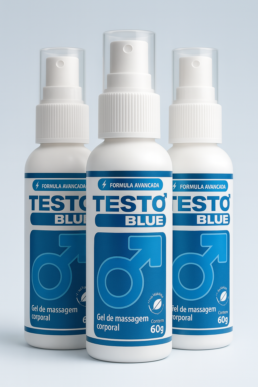 Kit 3 frascos TestoBlue